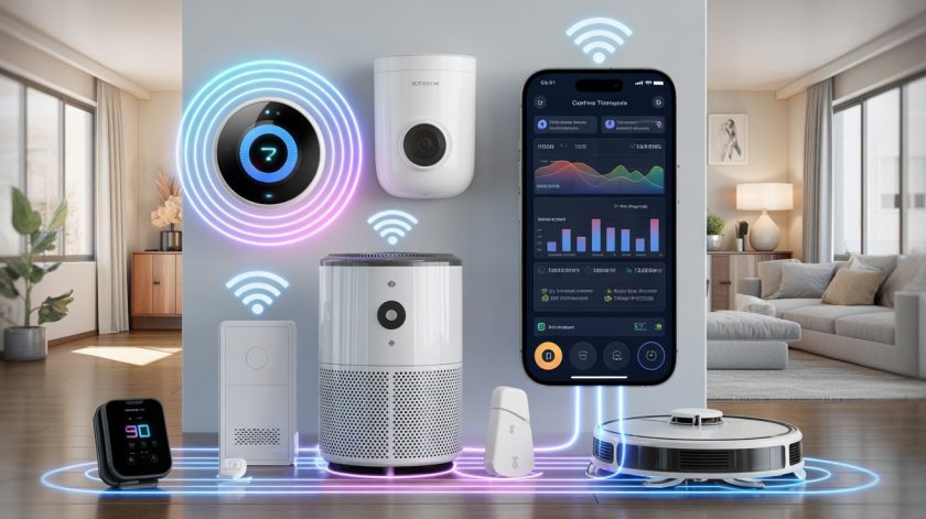 Latest tech trends in smart and predictive devices improving daily life with AI technology