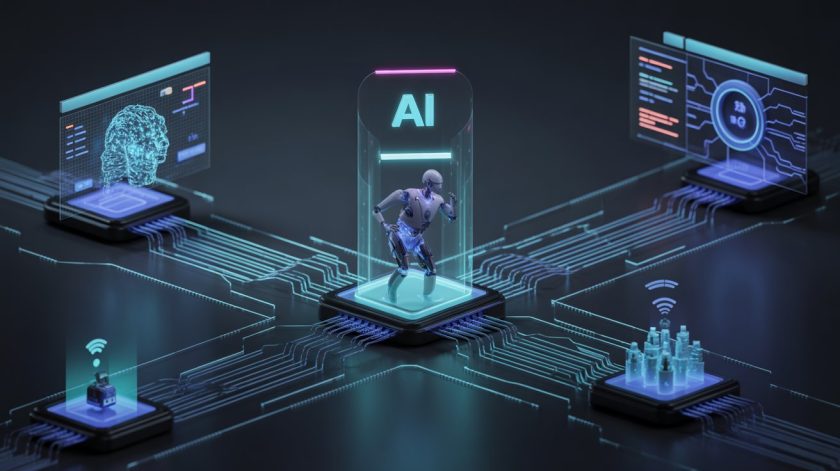 Latest tech trends showing artificial intelligence transforming the future with AI and automation